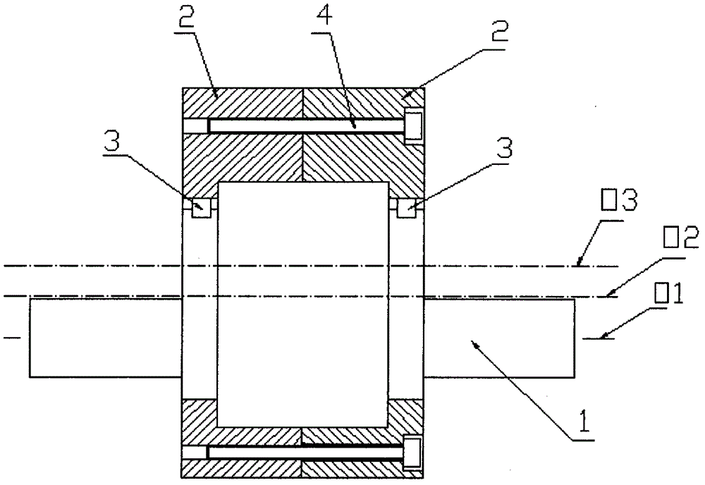 Structure of novel high-precision eccentric shaft
