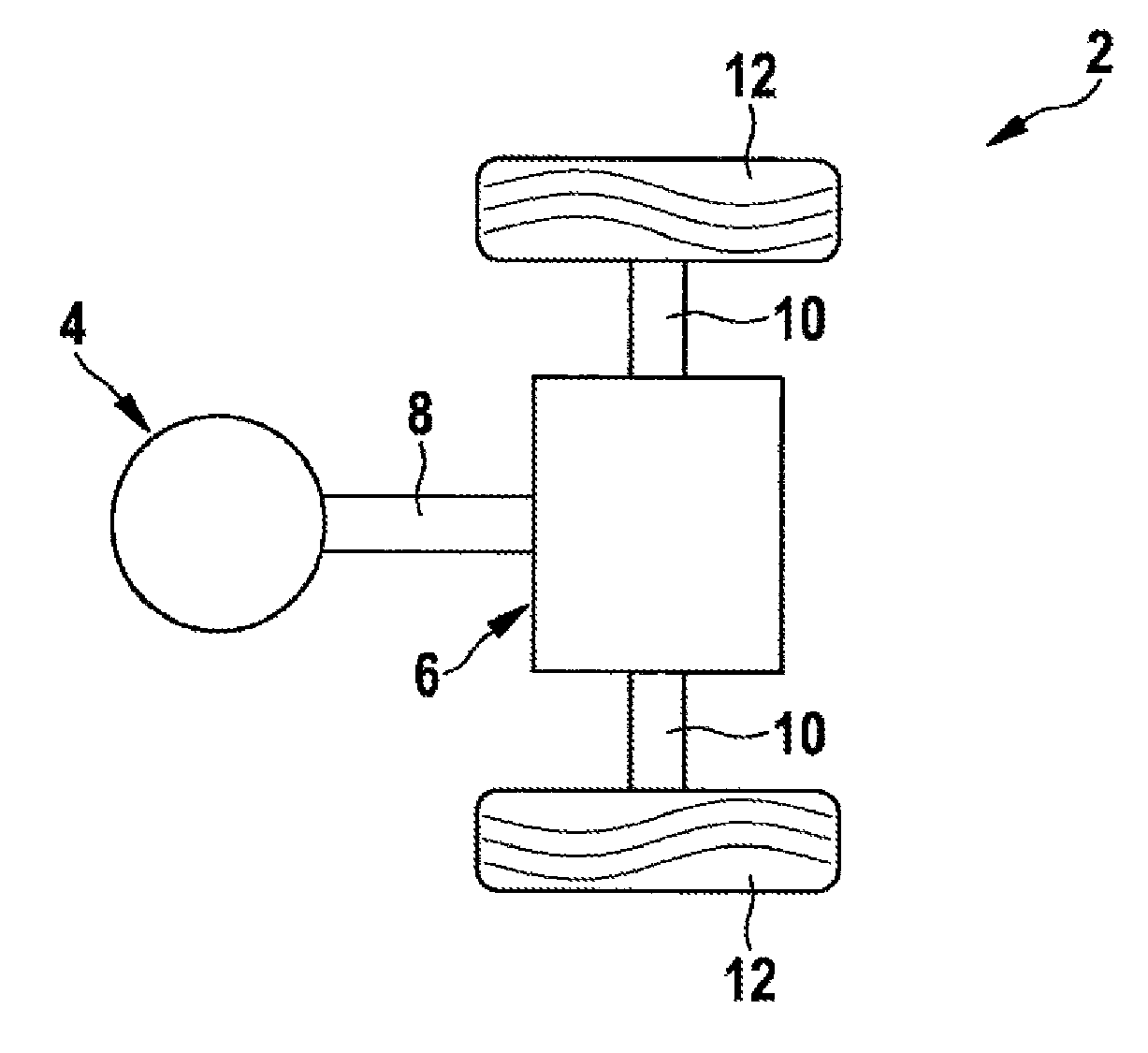 Active damping control for an electric vehicle or hybrid vehicle