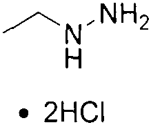 New method for synthesizing ethylhydrazine dihydrochloride
