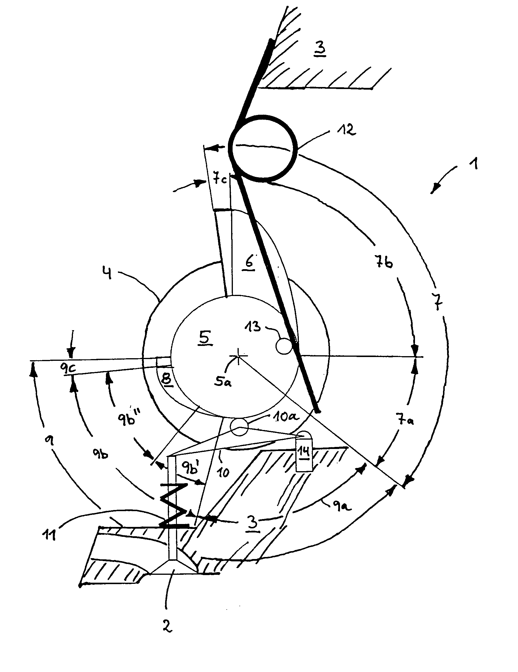 Pivoting actuator system for controlling the stroke of a gas exchange valve in the cylinder head of an internal combustion engine