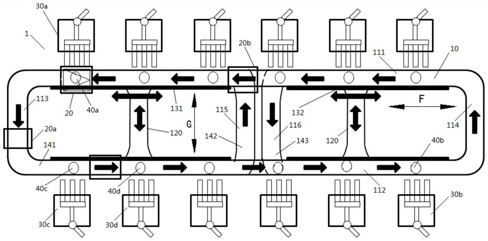 Material conveying method of crane system