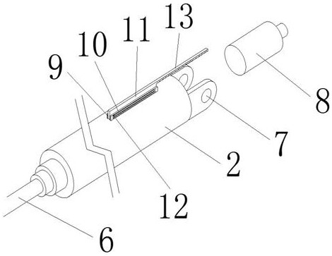 Disinfection device for medical internal medicine