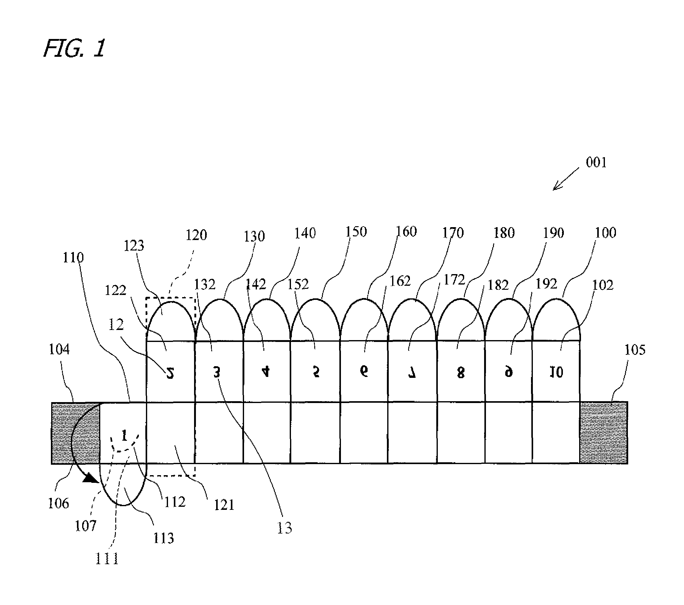 Storage receptacle for used suture needles