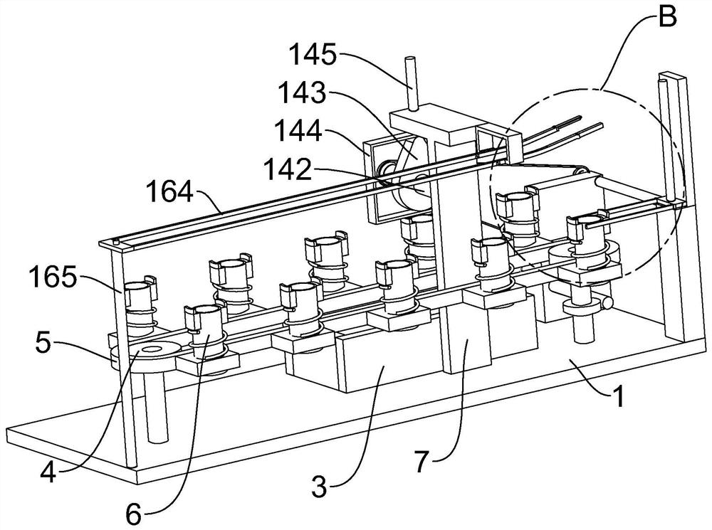 Working method of automatic adhesive coating device