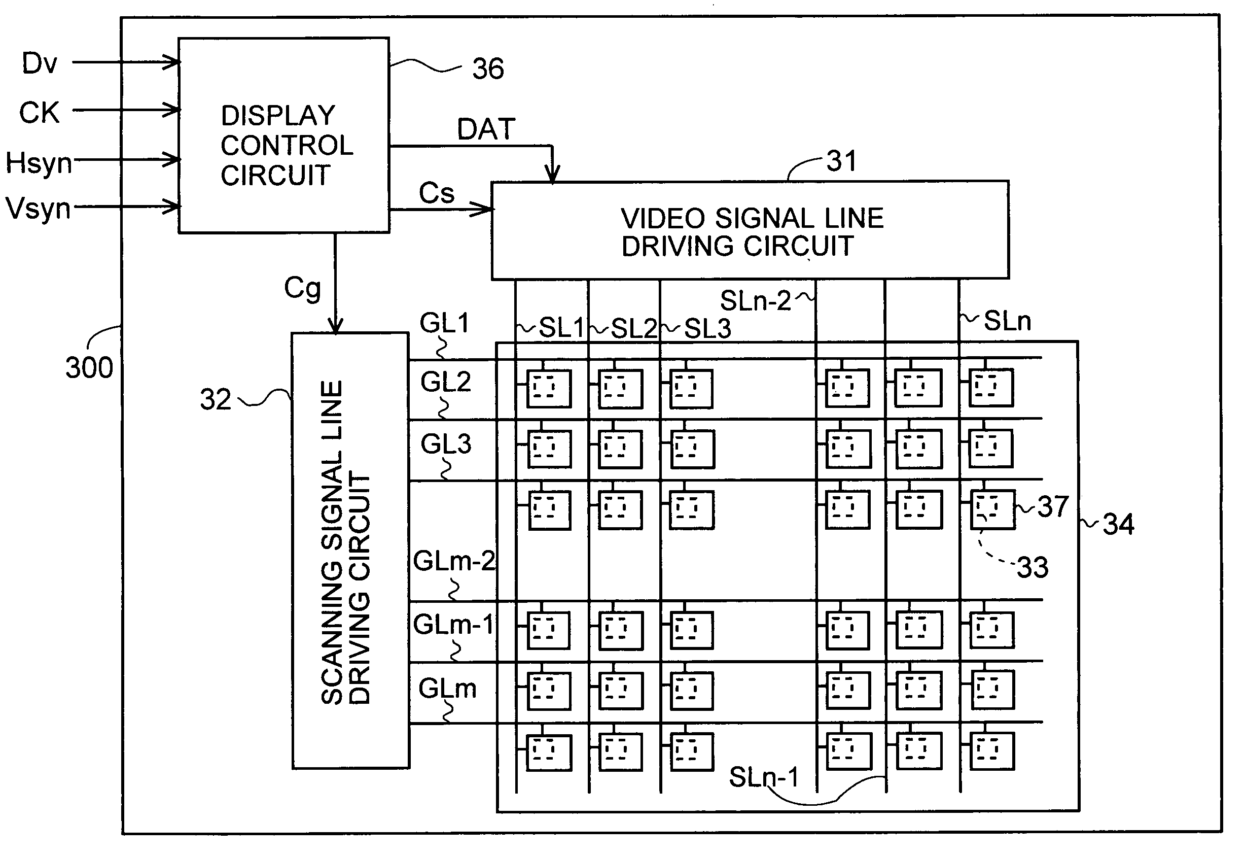 Liquid crystal display device, driving circuit for the same and driving method for the same
