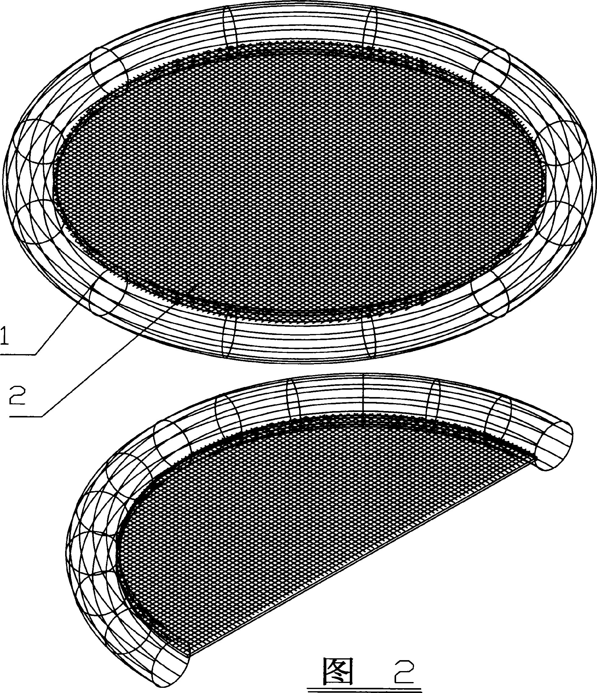 Novel structure prestressed architecture