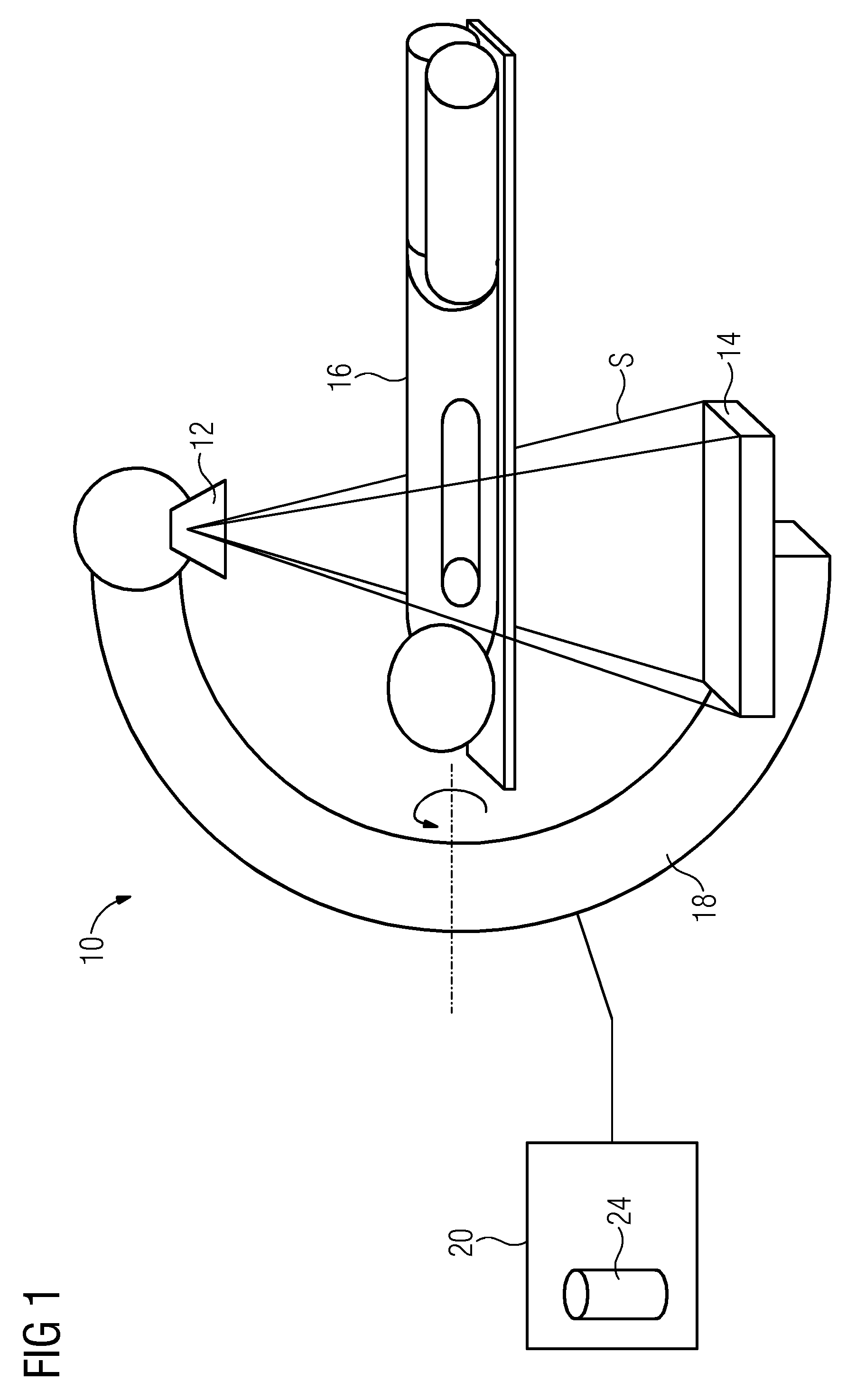 Method for providing a 3D image data record with suppressed aliasing artifacts overlapping the field of view and computed tomograph