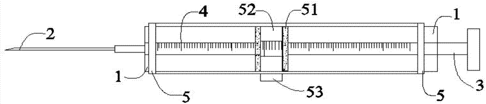 Microscopic microsyringe for chromatography