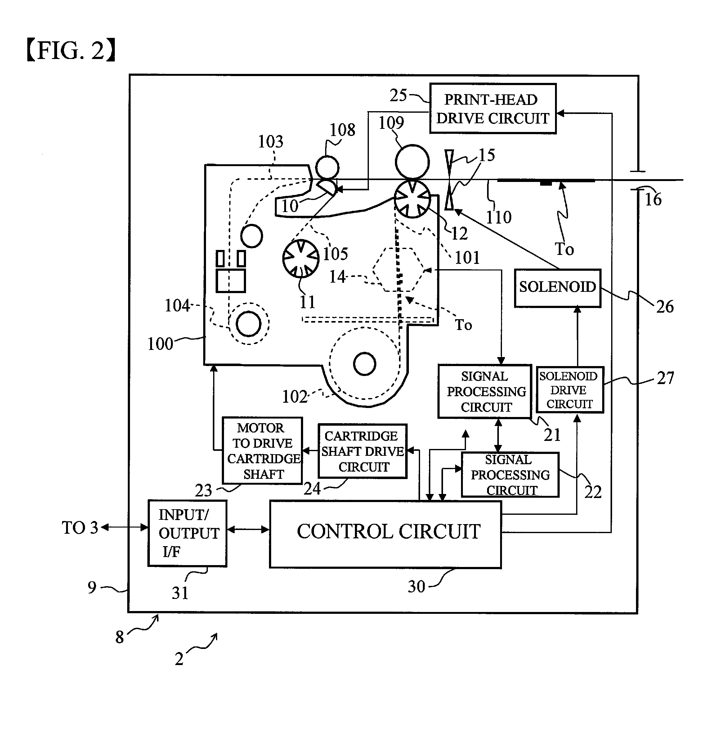 Apparatus for producing a label, apparatus for detecting a mark, apparatus for detecting a tape end, cartridge for producing a label roll of tape for producing a label, and marked tape