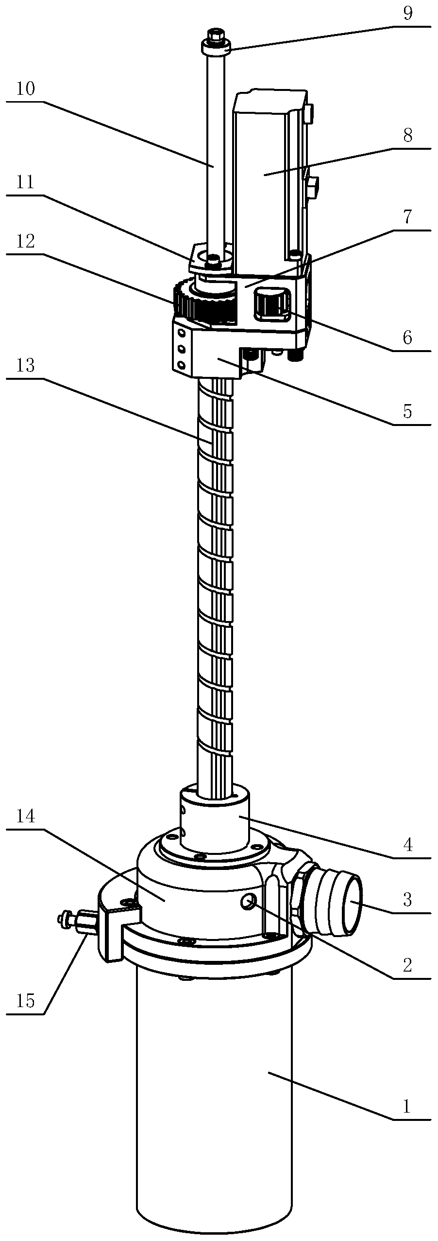 Suction barrel device for sucking, grabbing and stacking food without turning over food