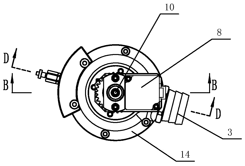 Suction barrel device for sucking, grabbing and stacking food without turning over food