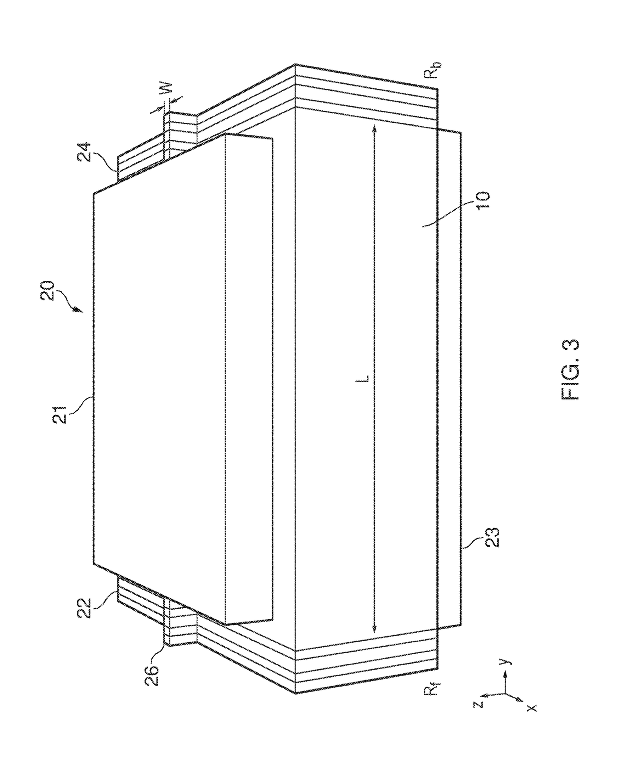 Low power edge-emitting laser diode and laser diode module