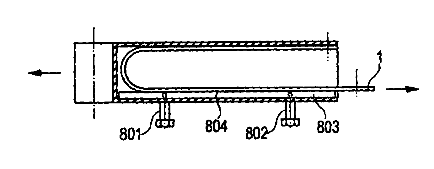 Force level control for an energy absorber for aircraft