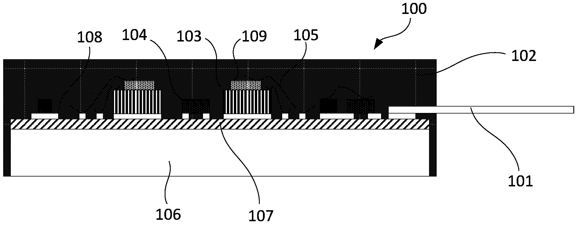 Hybrid integrated circuit module and manufacturing method thereof