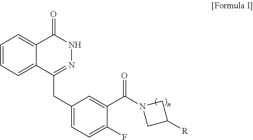 Phtalazinone derivatives and manufacturing process thereof