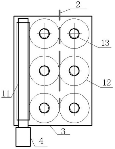 An automatic fastening wire clamp device