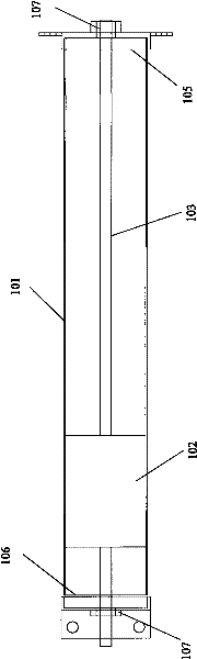 Flutter suppression device for airplane model
