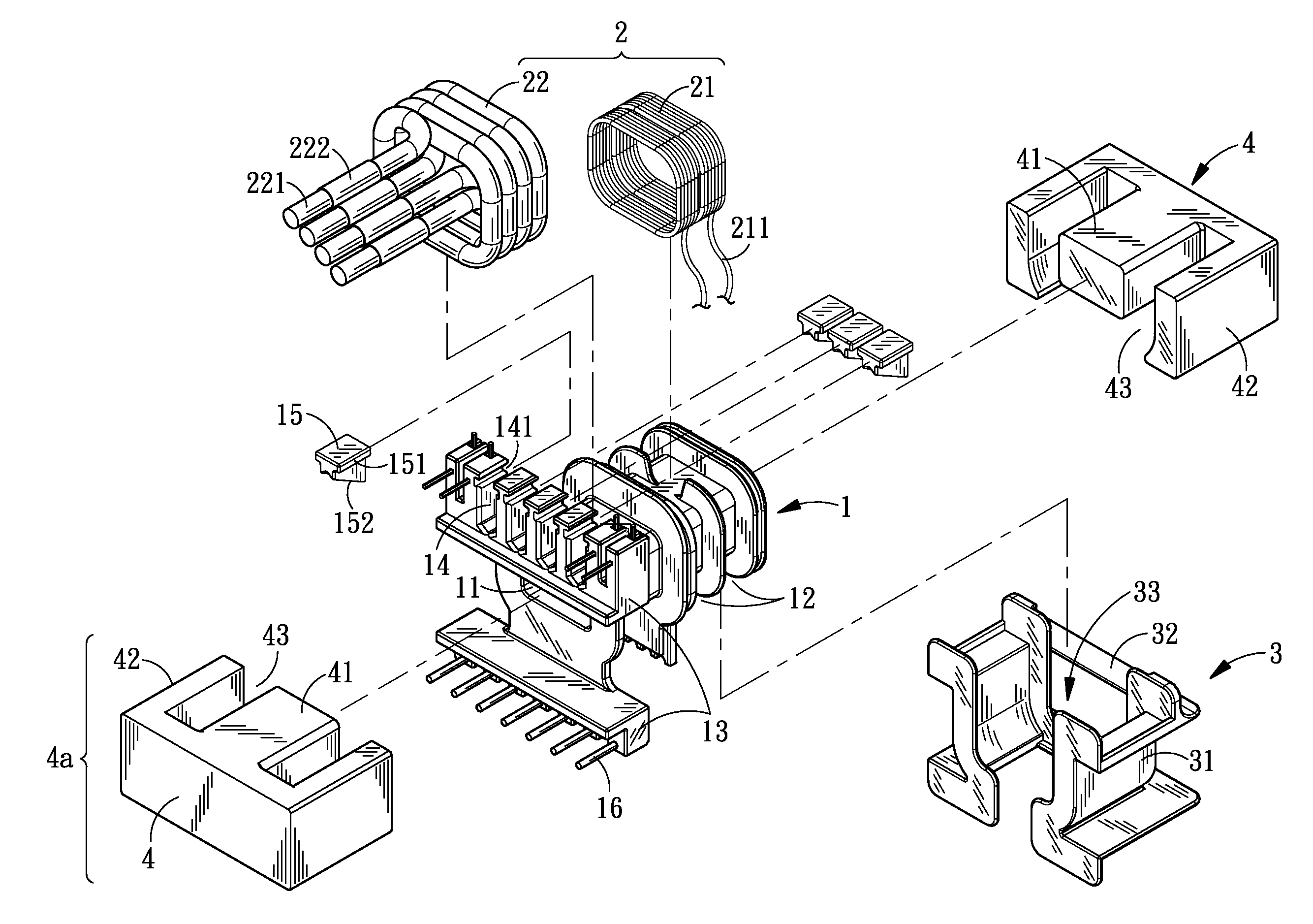 Structure of transformer