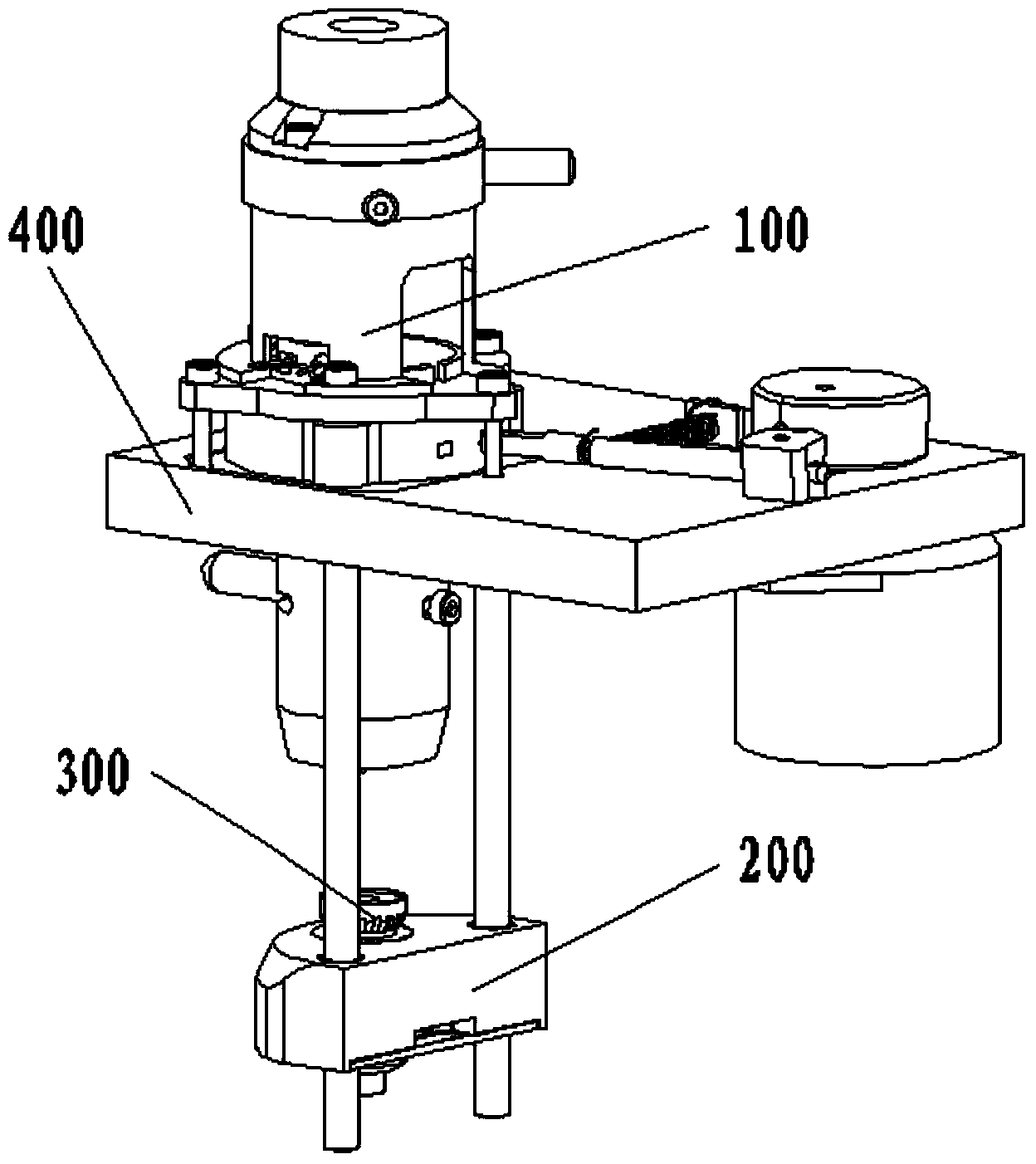 Monitoring device for viscoelastic strength of blood