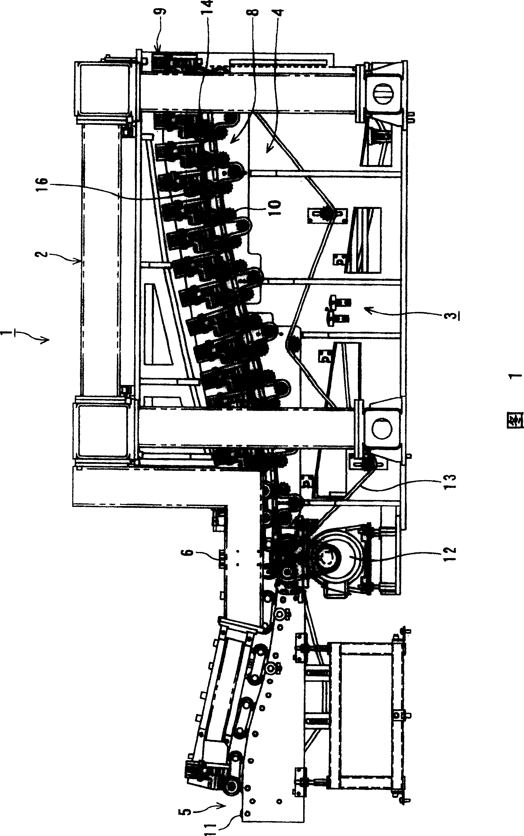 Conveyor for sheet-shaped thin plate