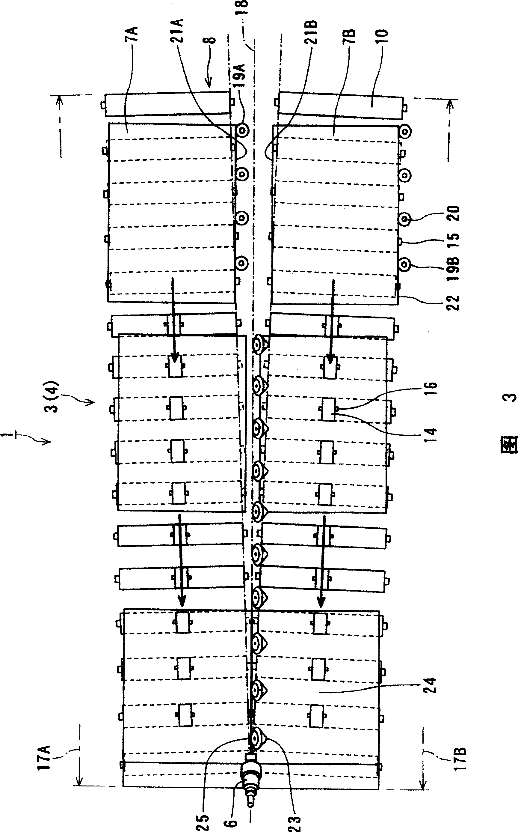 Conveyor for sheet-shaped thin plate