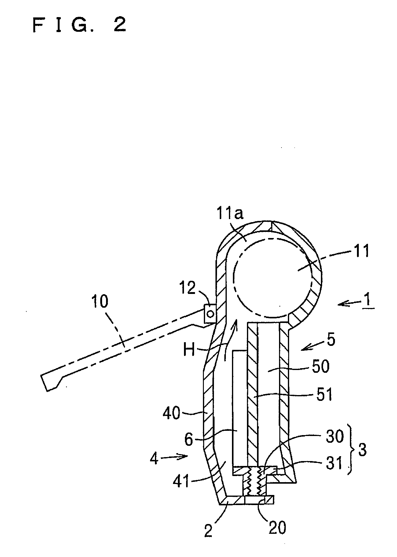 Portable device with heat radiating structure