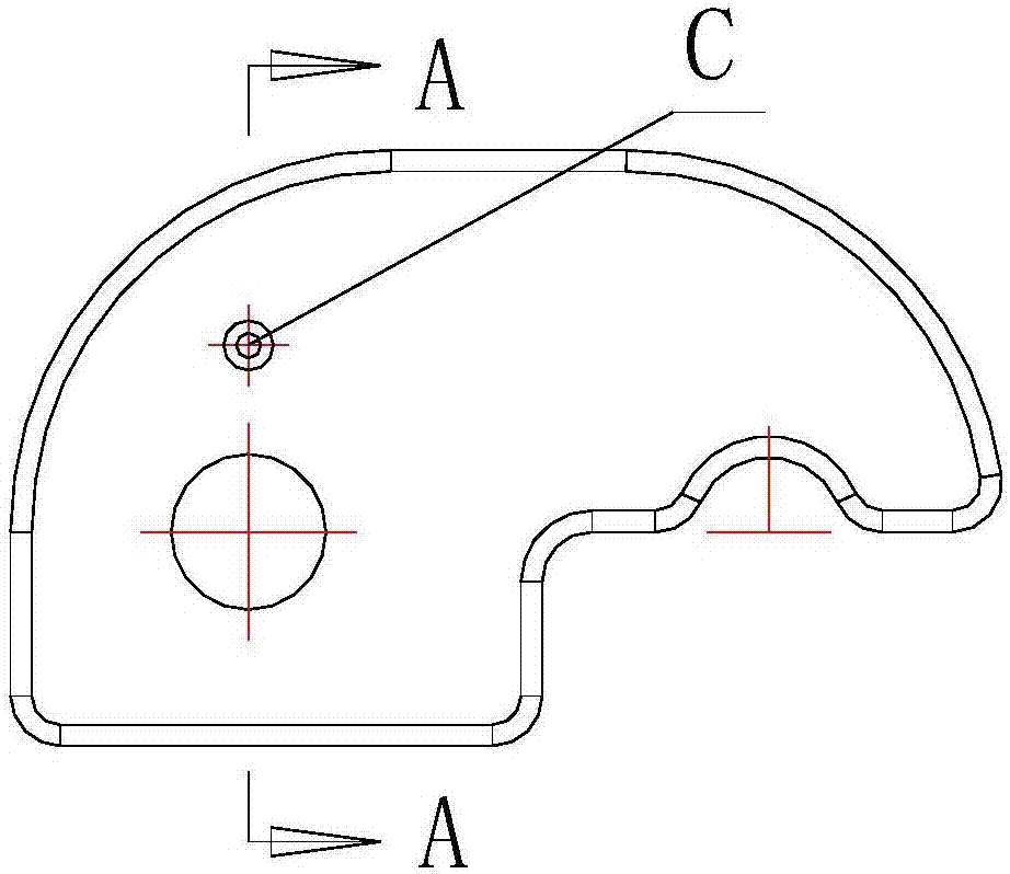 Box-shaped laminated heat exchanger provided with novel backing plate structure