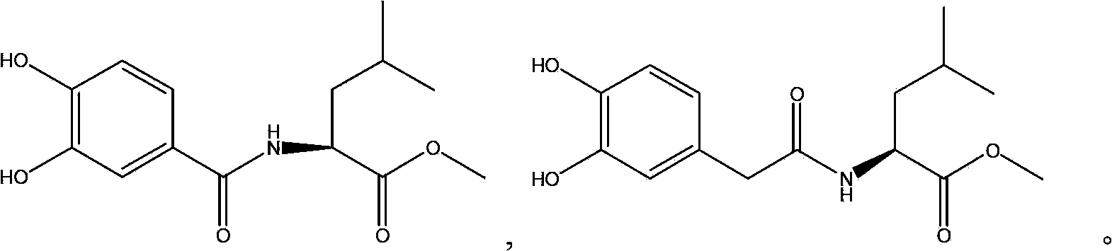 L-leucine derivatives blocking entrance of H5N1 avian influenza virus and preparation method for same