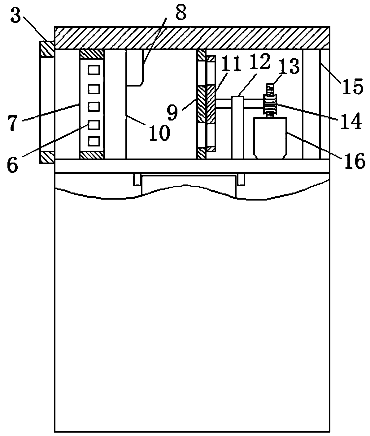 Rail traffic roller-shutter-type adjustable ventilating platform door