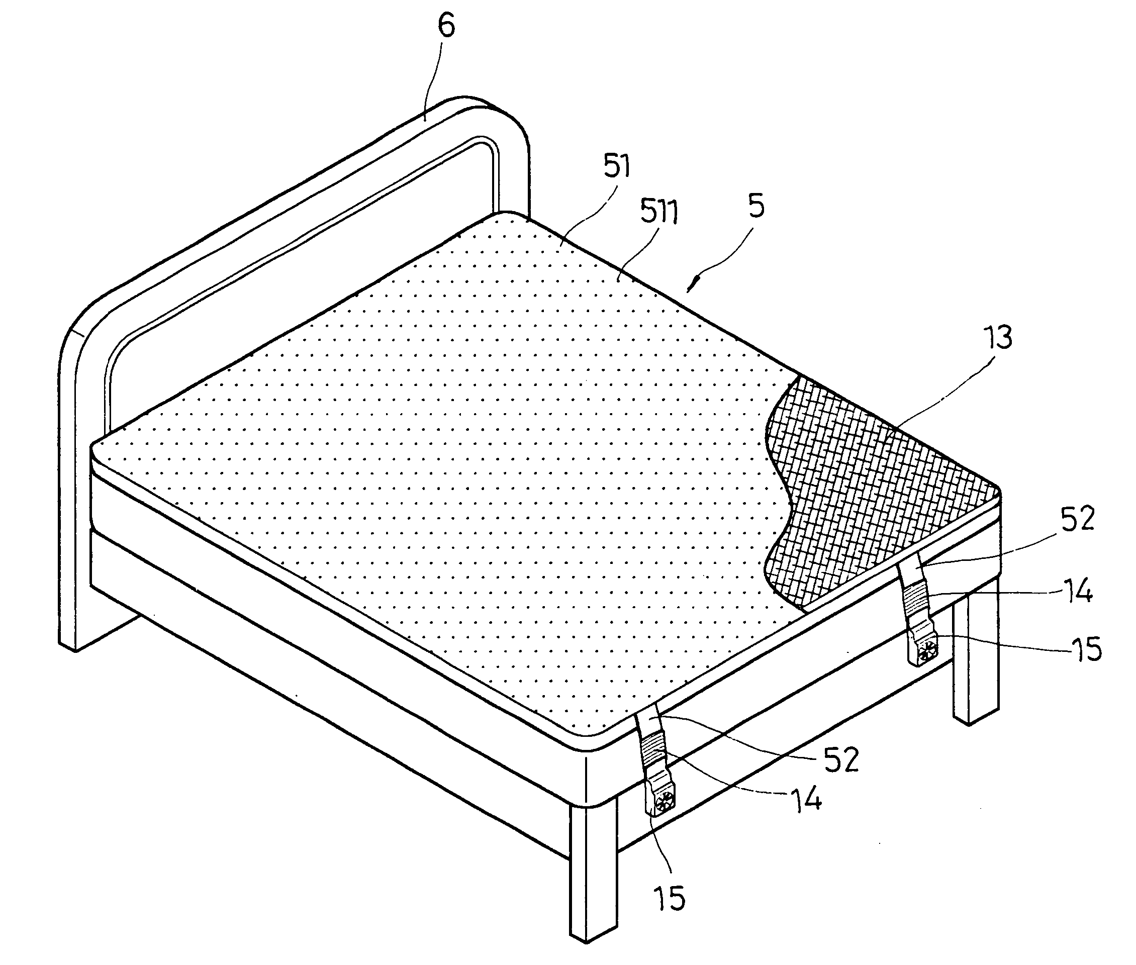 Ventilation mattress