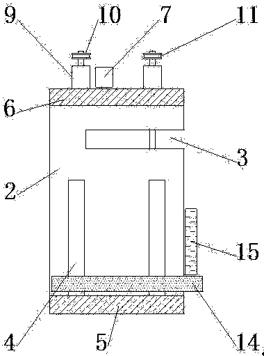 Automatic feeding device of crusher for foundry returns