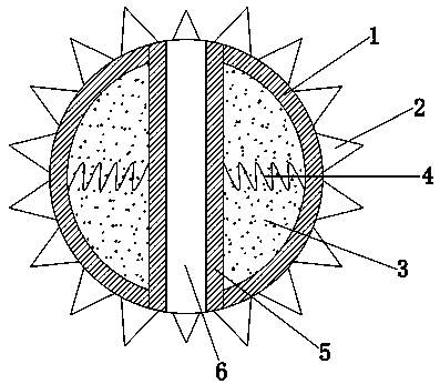 A kind of pet tennis ball and its production method