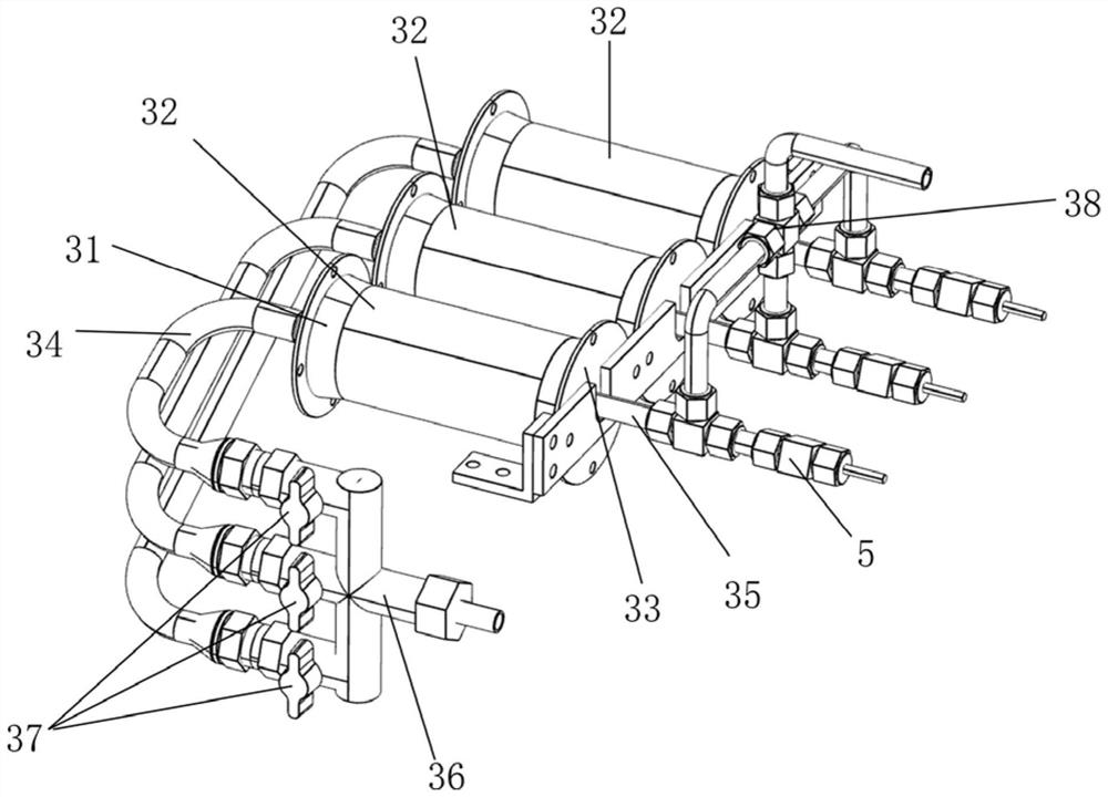 Device for testing anti-condensation capability of material and application method