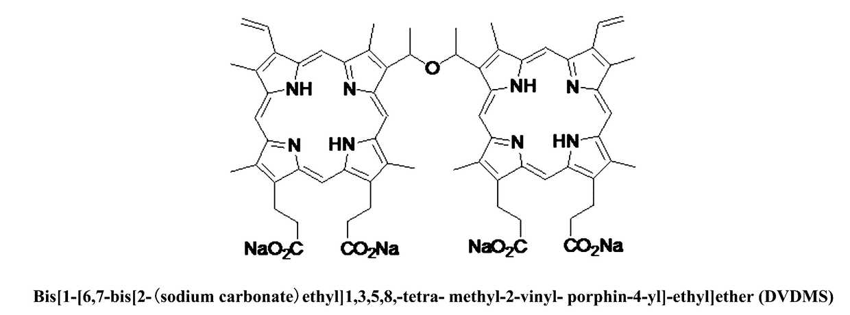 Dvdms sensitizer for cancer sonodynamic therapy