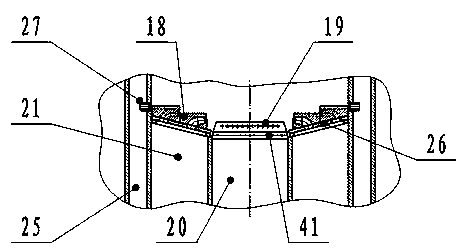 Bubbling fluidized bed body structure capable of simultaneously realizing winnowing and drying