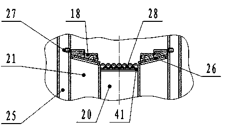 Bubbling fluidized bed body structure capable of simultaneously realizing winnowing and drying