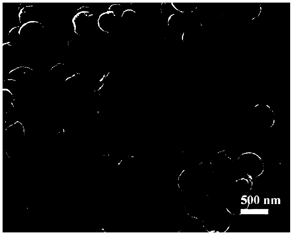 A supported transition metal phosphide, its preparation method and its application in catalytic hydrogen production