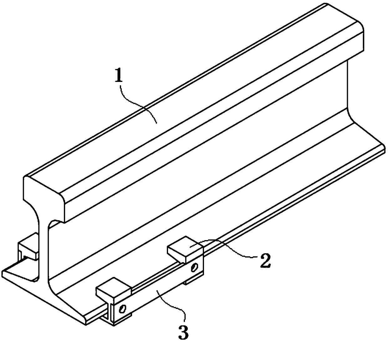 FBG-based train dynamic weighing sensor and installation method thereof