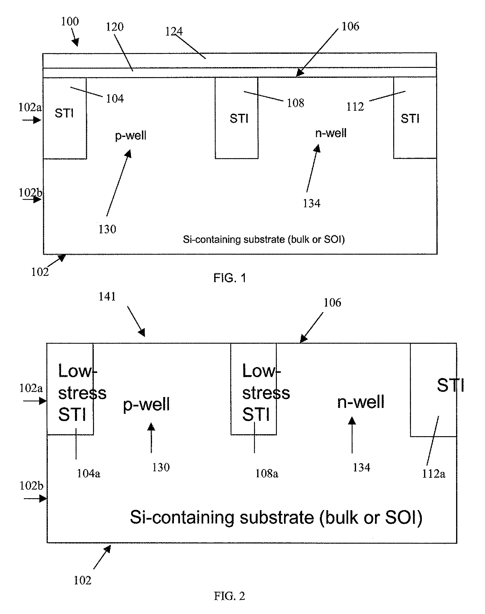 Method of Reducing Detrimental STI-Induced Stress in MOSFET Channels