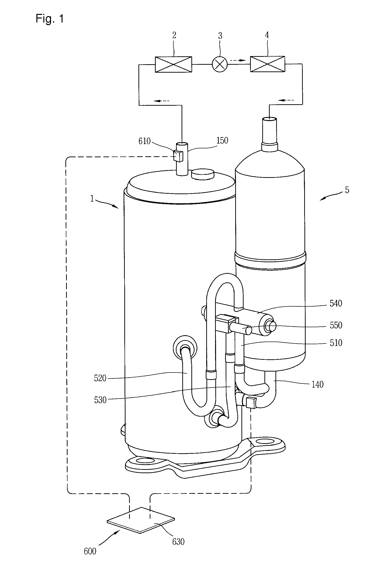 Variable capacity type rotary compressor, cooling apparatus having the same, and method for driving the same