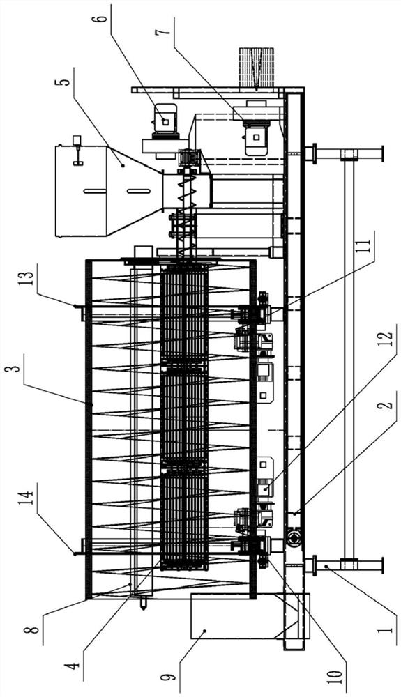 Continuous infrared drying machine for fruits and vegetables