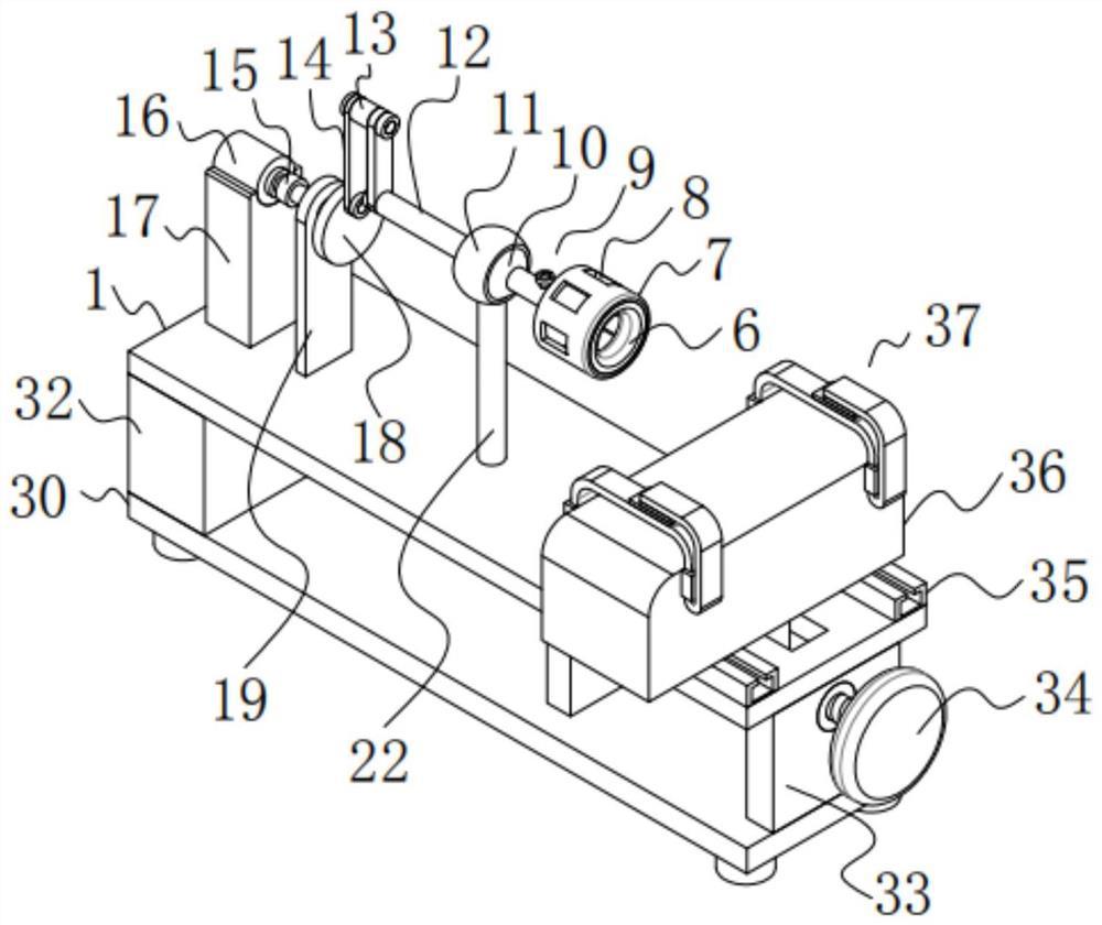 A rehabilitation exercise device for hand surgery