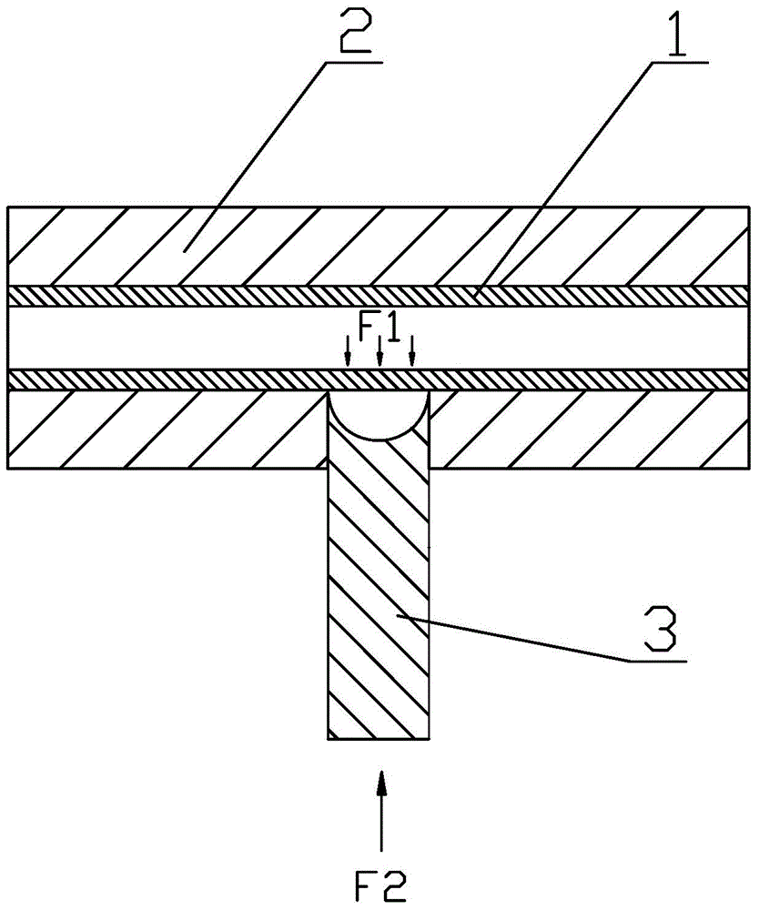 A hydraulic bulging forming method for a non-ferrous metal tee