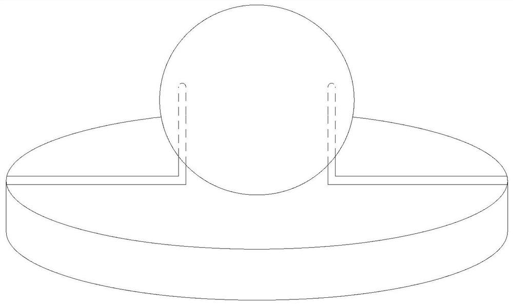 Stirring device and method for microreactor based on liquid marbles