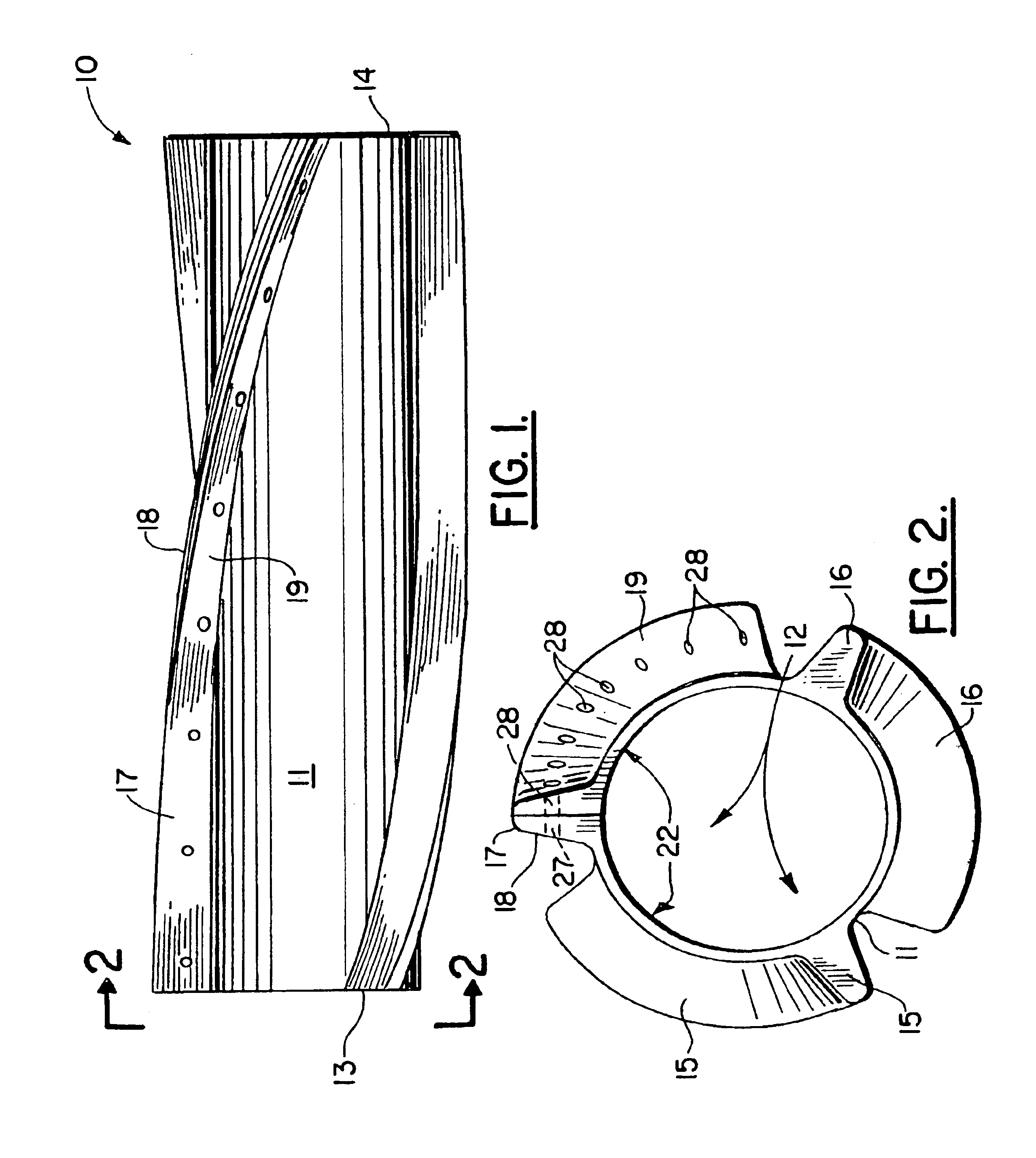 Vortex induced vibration suppression device and method