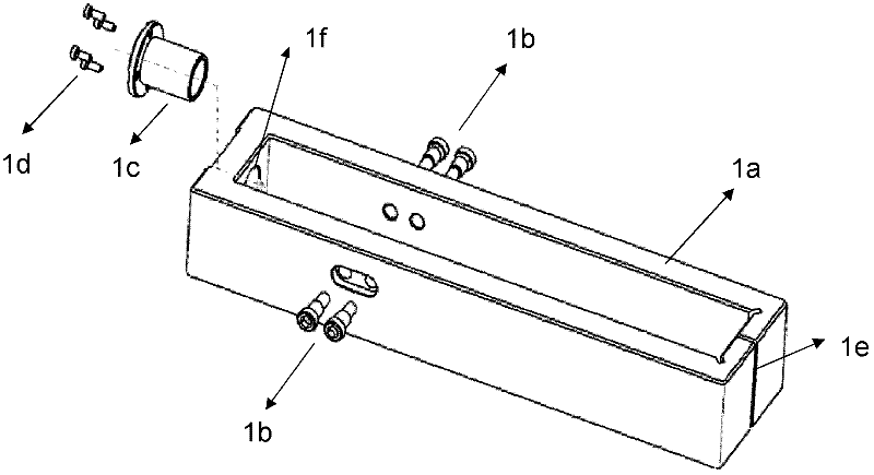 Material-collecting fixture for thermal simulation compression sample during linear cutting and bisecting