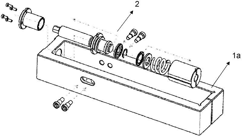 Material-collecting fixture for thermal simulation compression sample during linear cutting and bisecting