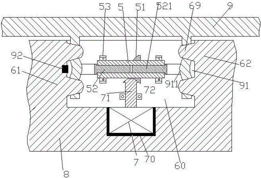 Novel makeshift stage structure capable of being disassembled and assembled rapidly