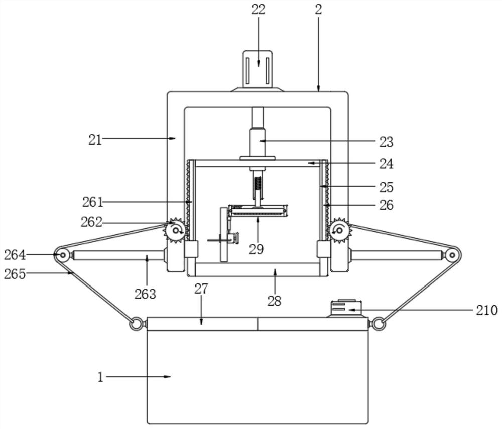 Whitewash smearing device for preventing interference of calcium carbonate particles on outer wall of wine jar