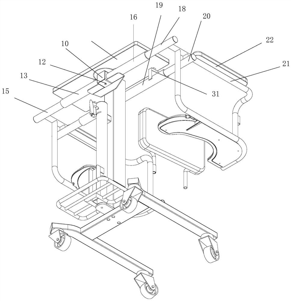 Adjustable nursing chair